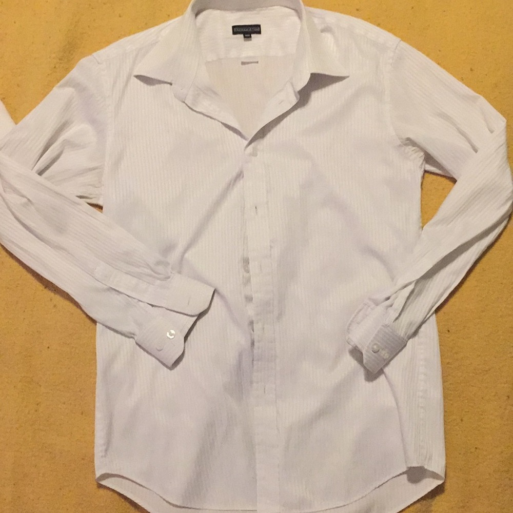 MEN’S WHITE DRESS SHIRT